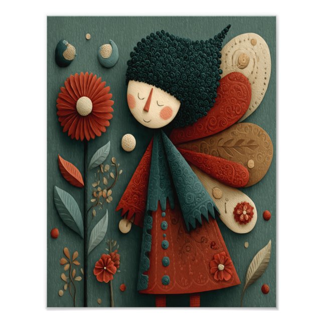  Soft Pastel Nursery Wall Art for Kids Room Fototryck (Framsidan)