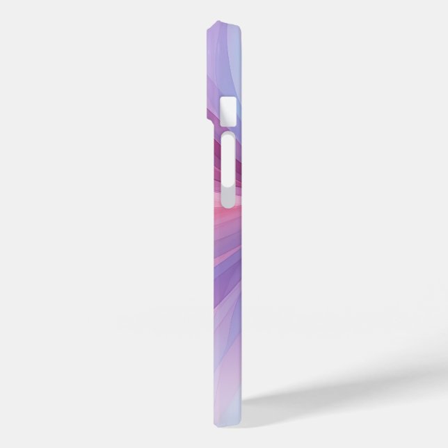 Soft Pastel Petals Abstract Phone Case - Transluce (Baksida / Vänster)