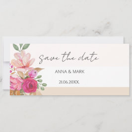 Soft Pastel Vår Bouquet Blommigt Watercolor