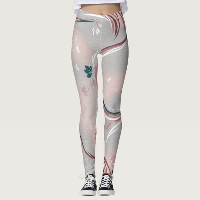 Soft pattern leggings (Framsida)
