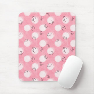 Soft Pink Cute Pattern – Minimal Aesthetic Polka Musmatta