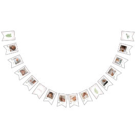 Soft Pink T Rex Tutu Girl Birthday Photo Banner Vimplar