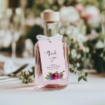 Soft Pink Watercolor Floral Gift Tag Presentetikett<br><div class="desc">Finish your party favors with this soft pink watercolor floral favor tag. The delicate blush flowers and gentle pastel tones add a charming touch to gifts and coordinate beautifully with the full suite.</div>