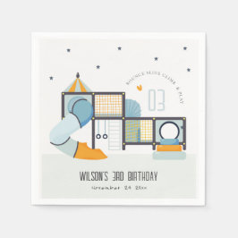 Soft Play Center Indoor Jungle Gym Barns födelseda Pappersservett