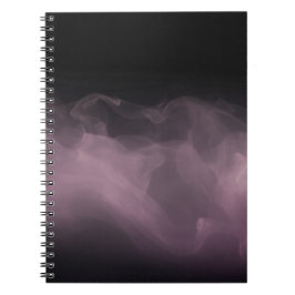 Soft Purple Smoke Abstract Art Notebook Anteckningsbok