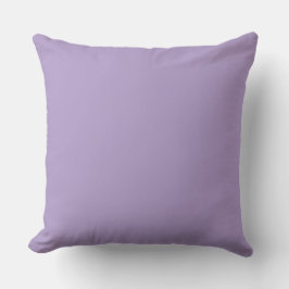 Soft Purple,Solid ,Modern Throw Pillow Kudde