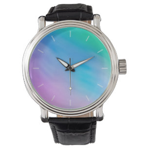 Soft Rainbow Färgad Himlar Armbandsur