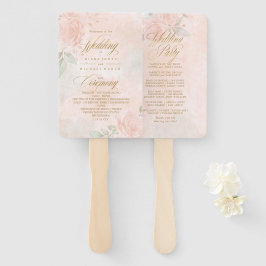 Soft  Ro Bröllop Ceremony Program ID828