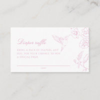 Soft Ro Chinoiserie Diaper Raffle