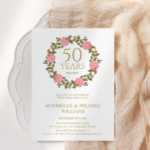 SOFT RO GARLAND 50:e ÅRSDAGEN Bröllop