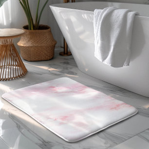Soft Rosa Marble Struktur Badrumsmatta