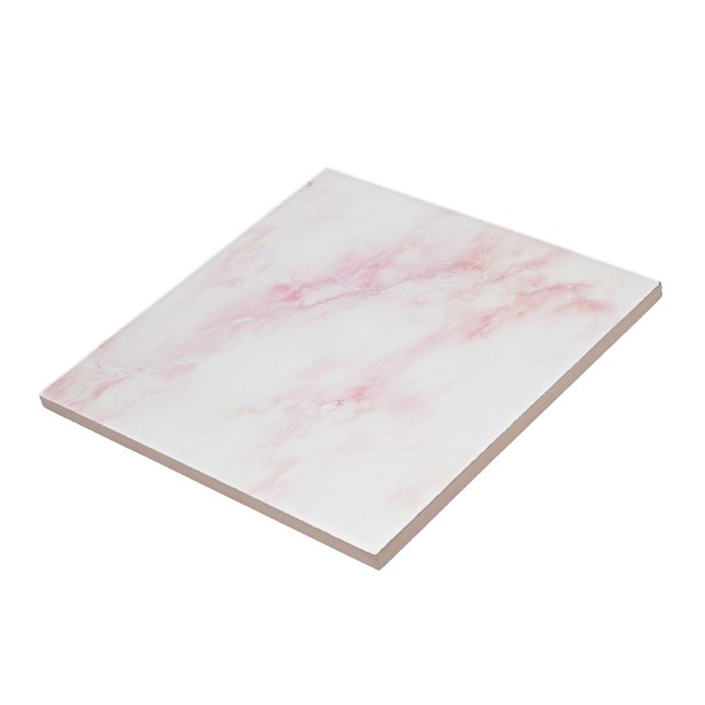 Soft Rosa Marble Struktur Kakelplatta (Sidan)