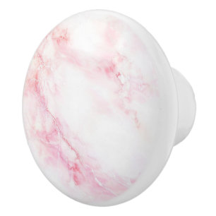 Soft Rosa Marble Struktur Knopp