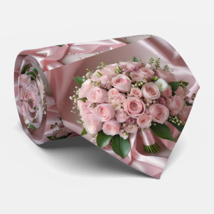 Soft Rosa ros Bröllop Bouquet Slips