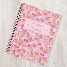 Soft Rosa ros och Hearts Journal