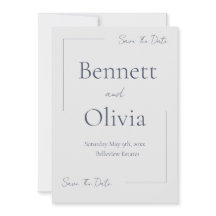 Soft Season Bröllop spara datum