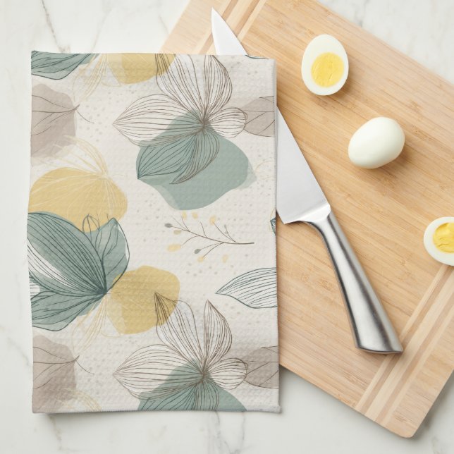 Soft Spring Botanical Kitchen Towels Kökshandduk (Vikt i Fjärdedel)