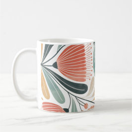 Soft Summer Floral  Kaffemugg
