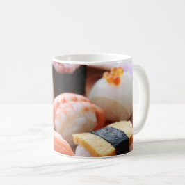 Soft Sushi Delight – Wooden Plate Series Kaffemugg