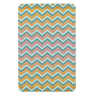 Soft Warm Färg ZigZag Magnet