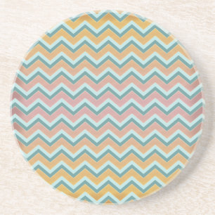 Soft Warm Färg ZigZag Underlägg Sandsten