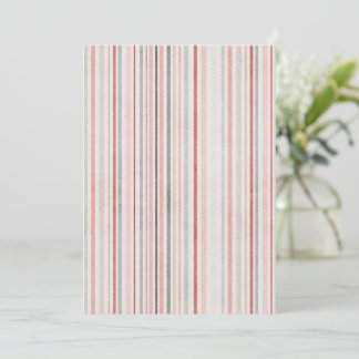 Soft Watercolor Stripes Invitation Inbjudningar
