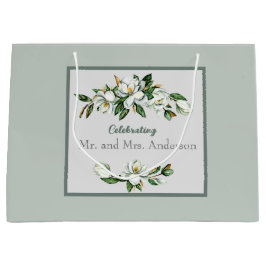 Soft White Magnolia Greenery Bröllop Classic