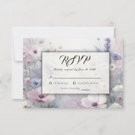 Soft Wildblomme Meadow Daydrömmar OSA Kort