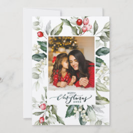 Soft Winter Berry-julkort Inbjudningar