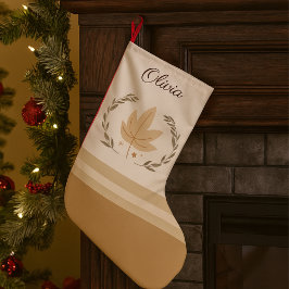 Soft Winter Christmas Stocking Liten Julstrumpa