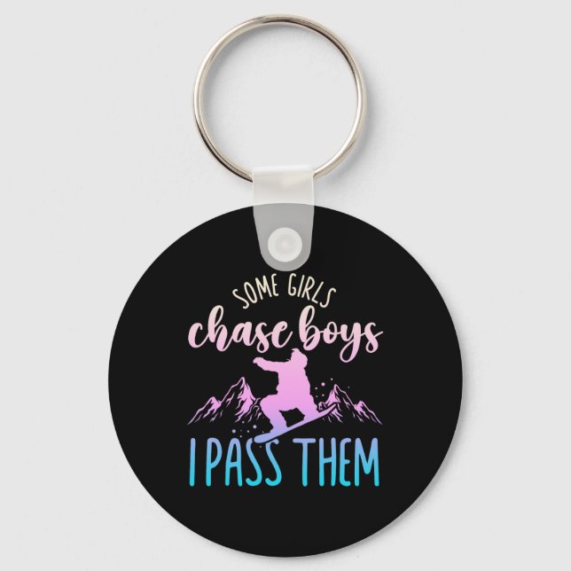 Softabatter några flickor Chase Boys I t Nyckelring (Framsida)