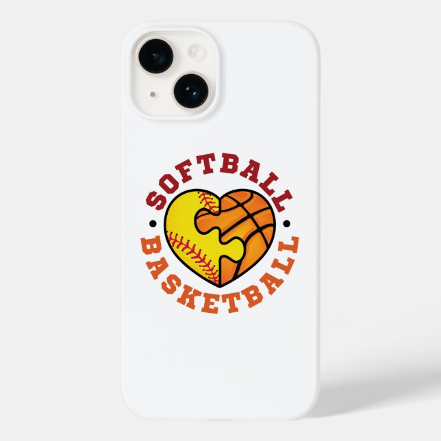 Softball Basketball Heart (Baksida)