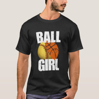 Softball Basketball T Shirt