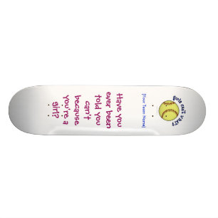 Softball-Blue Mini Skateboard Bräda 18,5 Cm