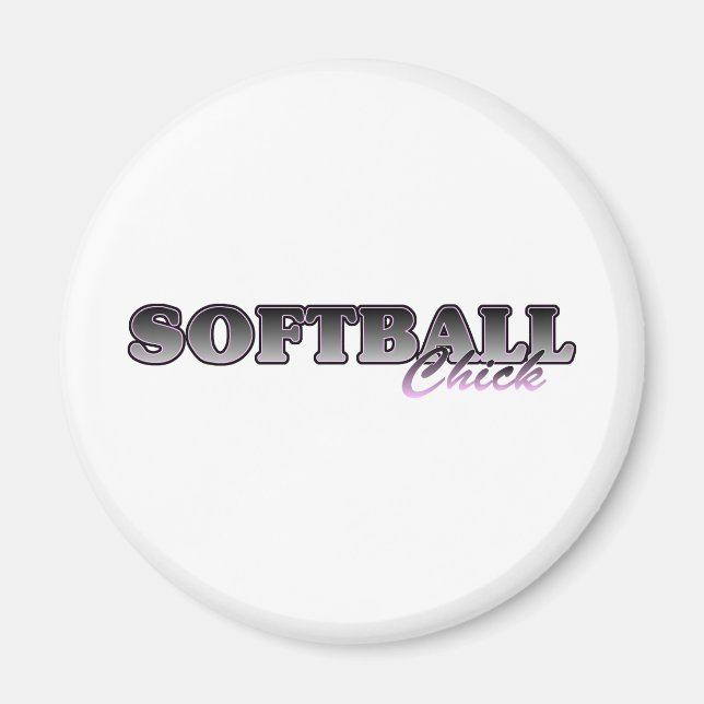 Softball-Chick Magnet (Framsidan)