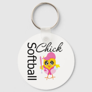 Softball-Chick Nyckelring