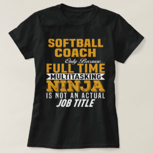 Softball Coach T Shirt