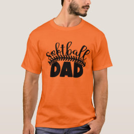 Softball  Dad  T Shirt
