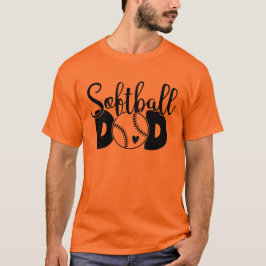 Softball  Dad  T Shirt