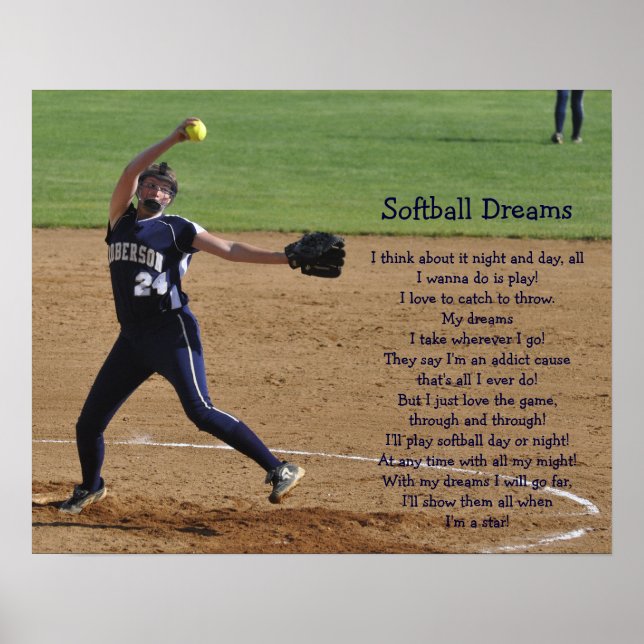 Softball Dreams Poster (Framsidan)