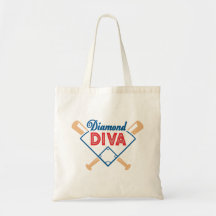 Softball eller Baseball Älskare Tote Bag