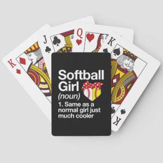Softball Girl Definition Sassy Sports Casinokort
