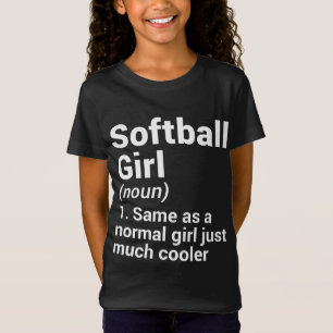 Softball Girl T Shirt