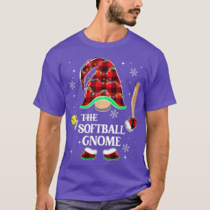 Softball Gnome 2022-julmatchningen Pajama T Shirt