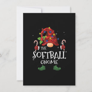 Softball Gnome Buffalo Play Julgran Li Inbjudningar
