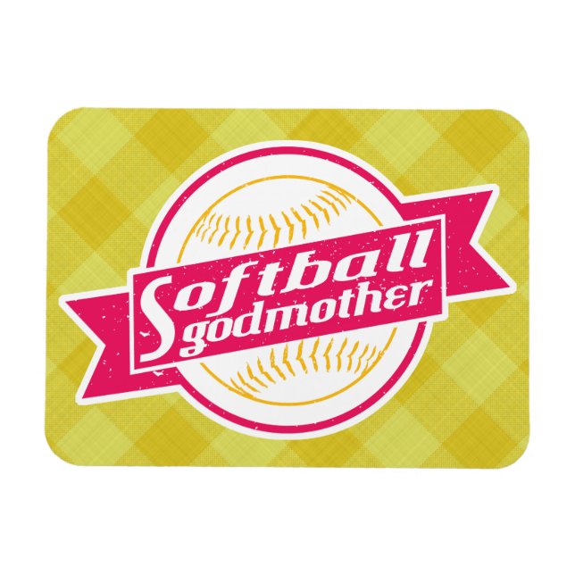 Softball Godmor Magnet (Horisontell)