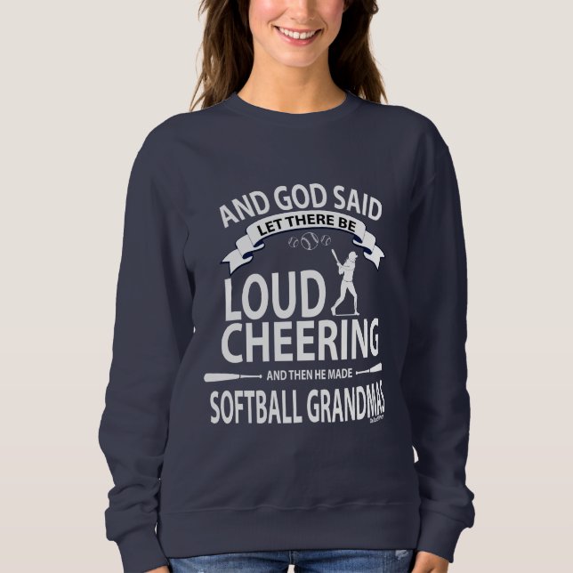 Softball Grandmas T Shirt (Framsida)