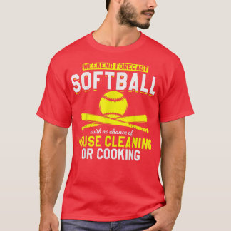 Softball Instructions Softball utan kokning eller  T Shirt
