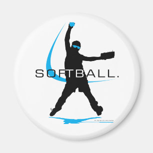 Softball - kanna magnet
