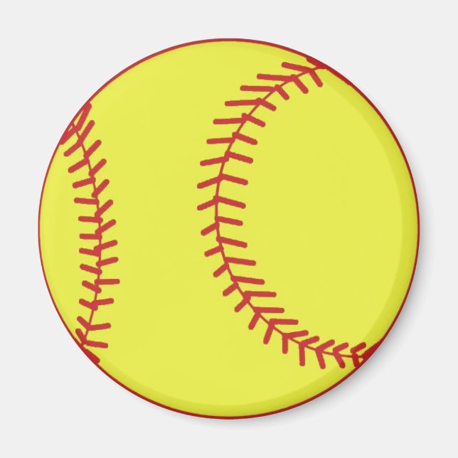 Softball Magnet (Framsidan)